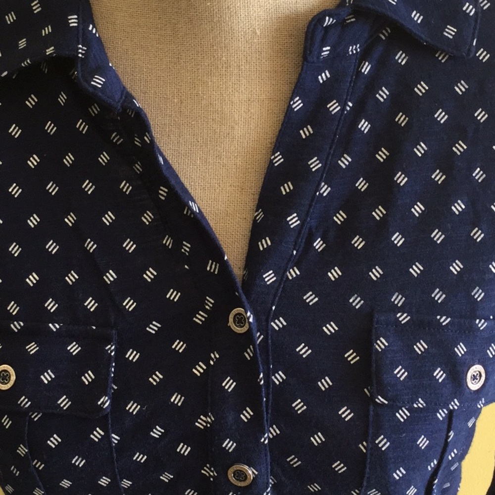 Liz Claiborne top SZ Petite M - Picture 2 of 4